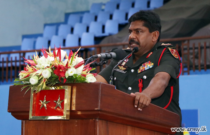 மேற்கு பாதுகாப்பு படைத் தளபதி படையினர் மத்தியில் உரை