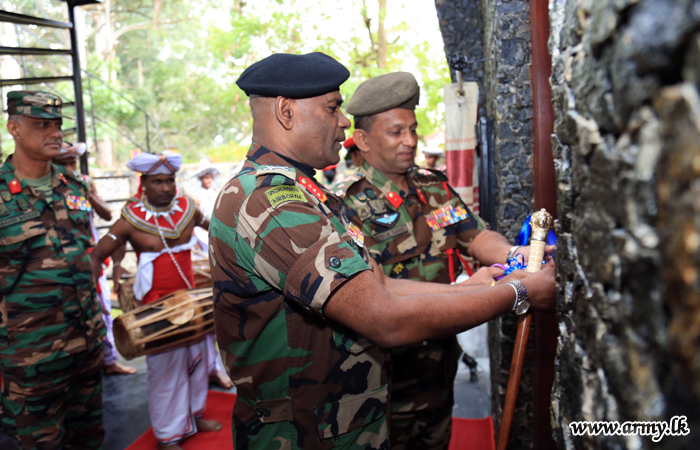 දියතලාව ප්‍රගුණ හා සැඟවුණු වෙඩික්කරු පුහුණු පාසලේ සේනාවිධායක නිළ නිවස්නය විවෘත කෙරේ 