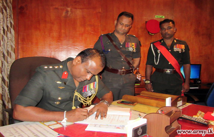 Commander of 212 Brigade Assumes Office