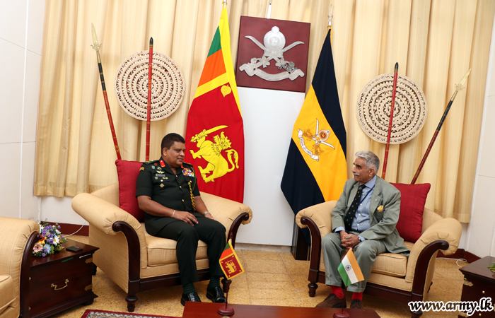 India’s Defence Analyst cum Retired Major General Calls on Commander of the Army  