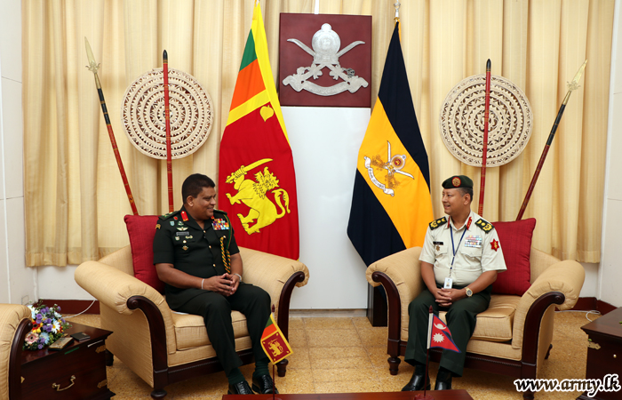 Nepal’s Chief of Army Staff Calls on Commander of the Army   
