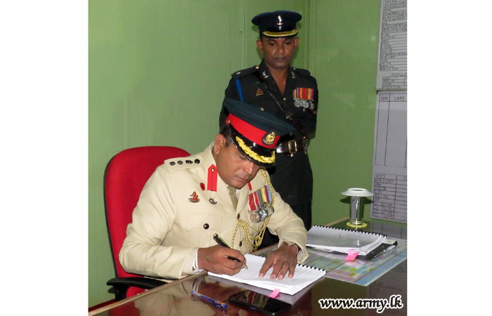 652 ஆவது படைத் தலைமையகத்தின் புதிய கட்டளை தளபதி பதவியேற்பு