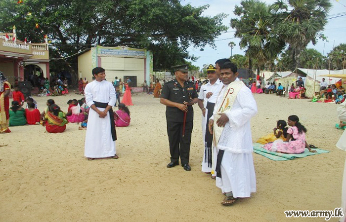 66 ஆவது படைப் பிரிவினால் கிறிஸ்தவ தேவாலயத்திற்கு பாதுகாப்பு