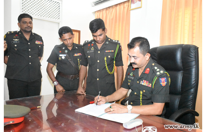 போர் பயிற்சி நிலையத்திற்கு புதிய தளபதி நியமிப்பு
