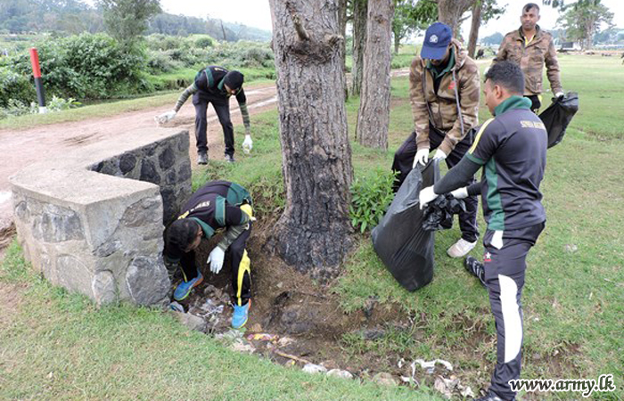 ග්‍රෙගරි වැව ආශ්‍රිත ප්‍රදේශය පිරිසිදු කරයි