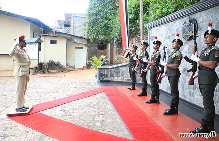 SLAC Felicitates New CoS at Regimental HQ  