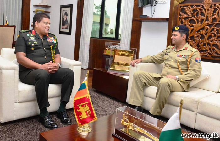 Now, Pakistan High Commission’s Defence Attaché Extends Courtesies  