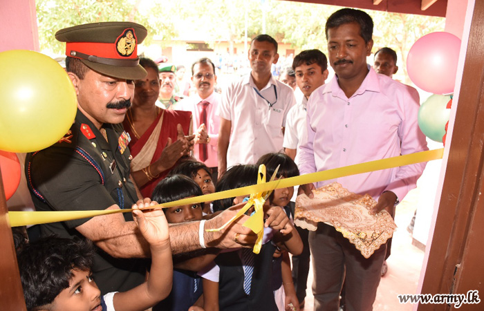 Kilinochchi Troops Complete Two More Nation-Building Projects  