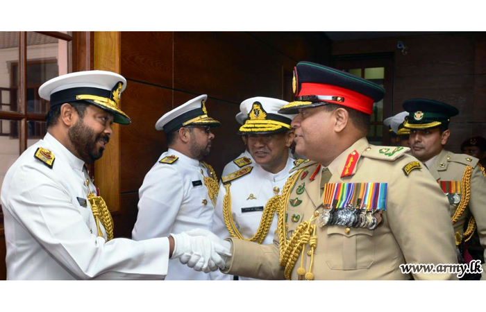 “Navy - Army Relations to Reach New Heights,” Assures Visiting Army Chief