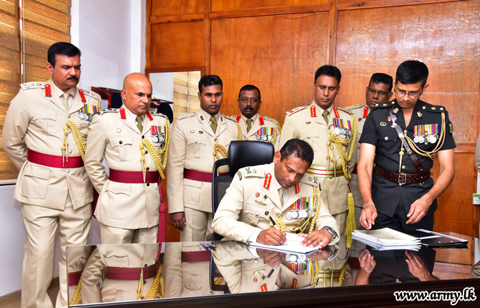 Major General Nirmal Dharmaratne, New SLAVF Commandant Assumes Office