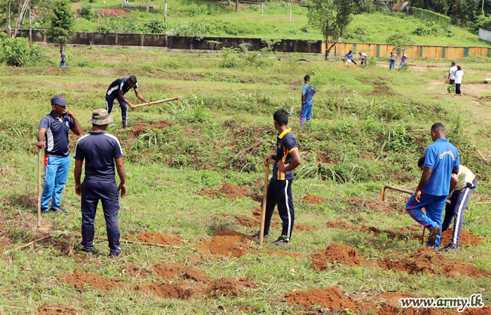 West Troops & 65 Div Troops Do Separate Community Projects