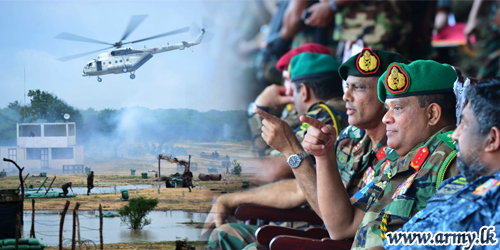 Final Amphibious Onslaught Against Enemy Hideouts in Mock Operation Conducted in Kuchchaveli 