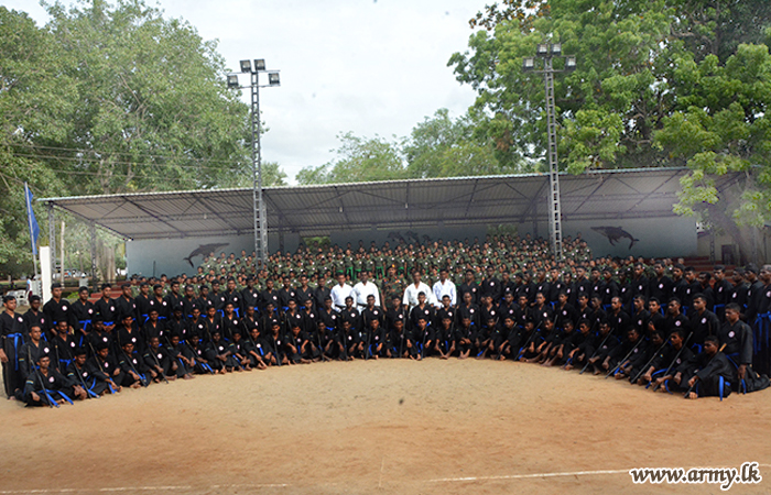 Over 1000 Wanni Troops Trained in ‘Kiyoshiru Budo’ Receive Certificates