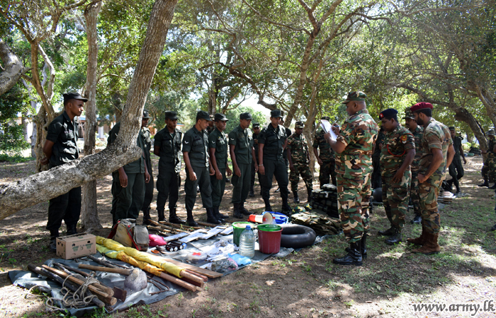 661 Brigade Commandos Learn about Disaster Management