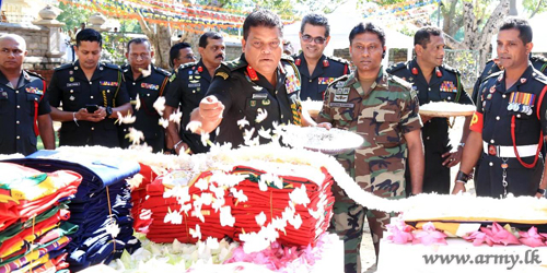 Colourful Flag Blessing Ceremony at ‘Sri Maha Bodhi’ on 70th Army Anniversary Held