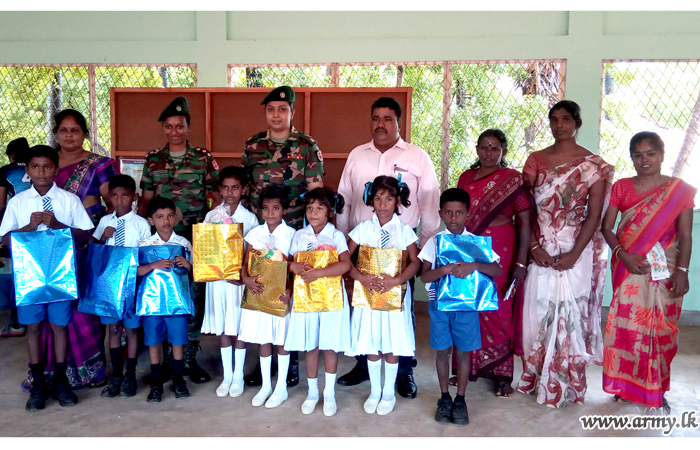 7 SLAWC Soldiers Buy School Accessories to Mailady Students