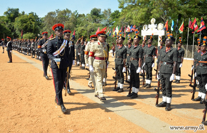 Recruit Training Course at Giritale Produces More SLCMP Members