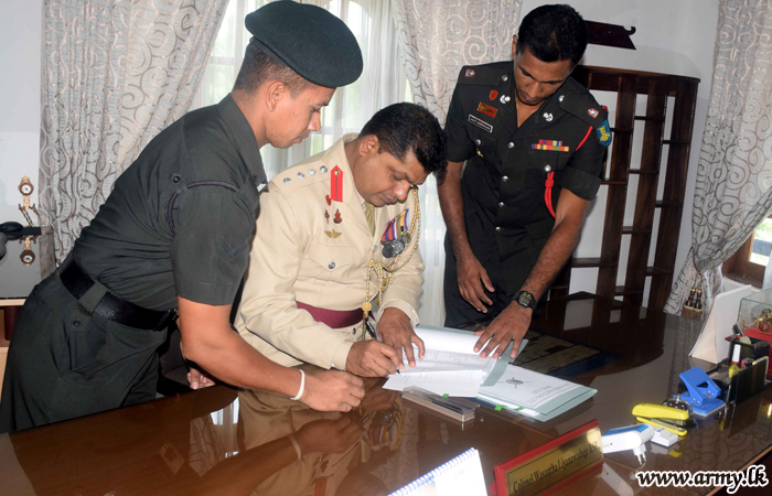 புதிய கட்டளைத் தளபதி பதவியேற்பு
