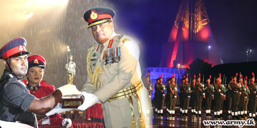 Inter Regiment Drill & Band Displays Held on Grand Scale