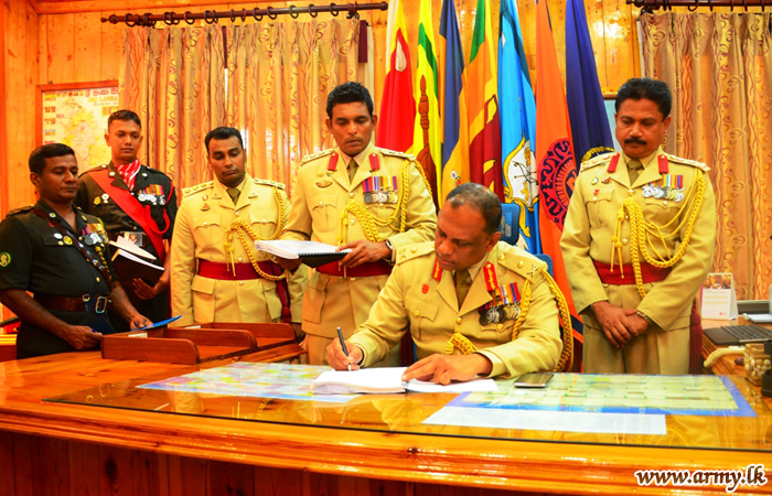 புதிய கிழக்கு பாதுகாப்பு படைத் தளபதியாக மேஜர் ஜெனரல் ரசிக பெர்ணாண்டோ அவர்கள் நியமிப்பு