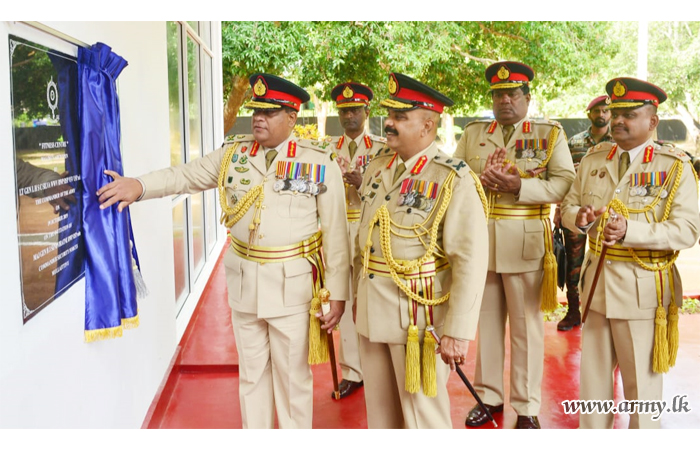 In Mullattivu, Commander Speaks to Troops & Sets out His Future Vision