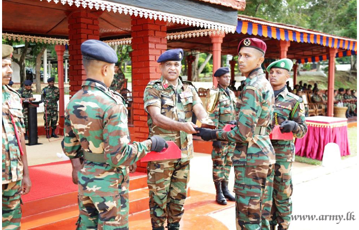 59 Other Ranks Pass out in Counter Insurgency and Jungle Warfare Course at Maduruoya