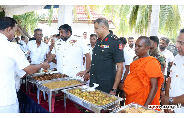 நாகதீப விகாரையில் யாழ் படையினரது பங்களிப்புடன் இடம்பெற்ற கடின பிங்கம  பௌத்த நிகழ்வு