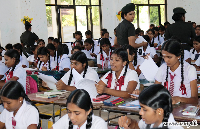 Hundreds of Mullaittivu Students Benefited in Army-Organized G.C.E (O/L) Seminar Sessions