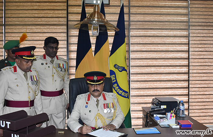 56 ஆவது படைப் பிரிவிற்கு புதிய கட்டளை தளபதி பதவியேற்பு