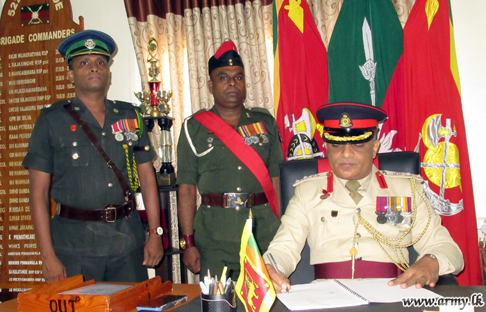 New 522 Brigade Commander Takes Office
