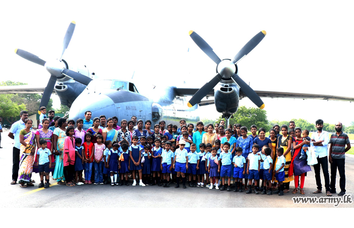 Pre-School Students Keep Visiting Palaly Airport