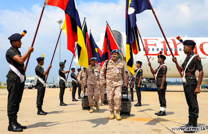 CCC 1 in Mali Returns Home after Completion of Peace-keeping Duties