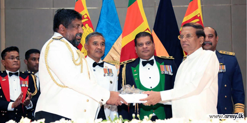 Tri Service Chiefs & Officers Honour Outgoing President in Gala Banquet