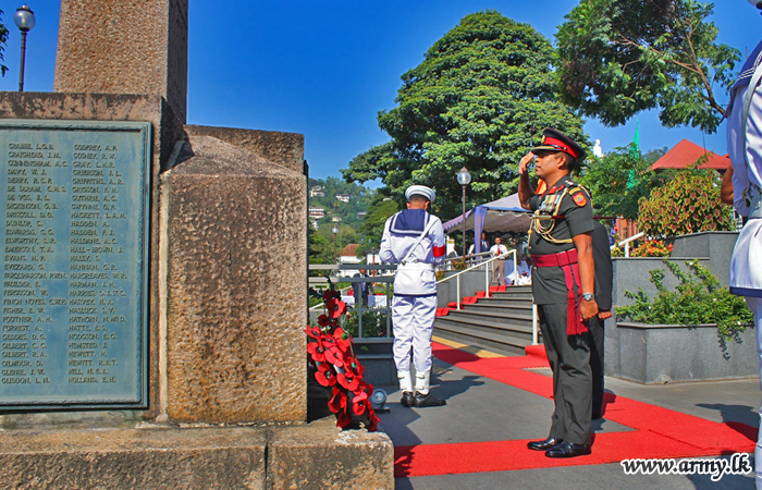 Kandy 'Poppy Day' Remembers World War Heroes & Others
