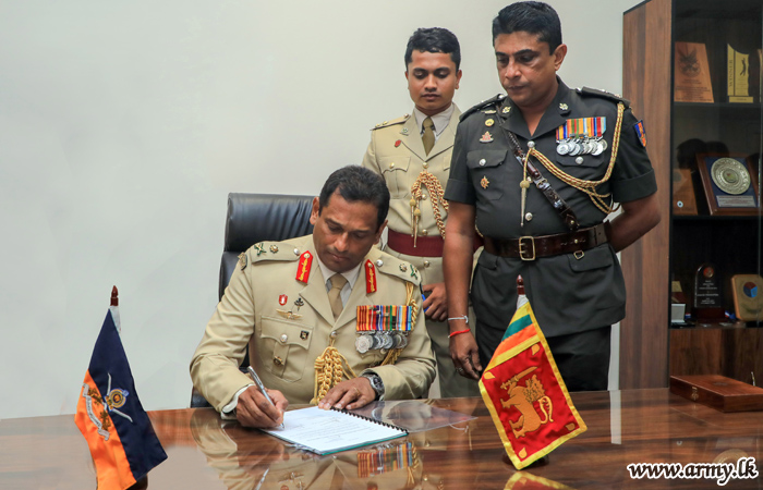 Major General Nirmal Dharmaratne, New DCOS
