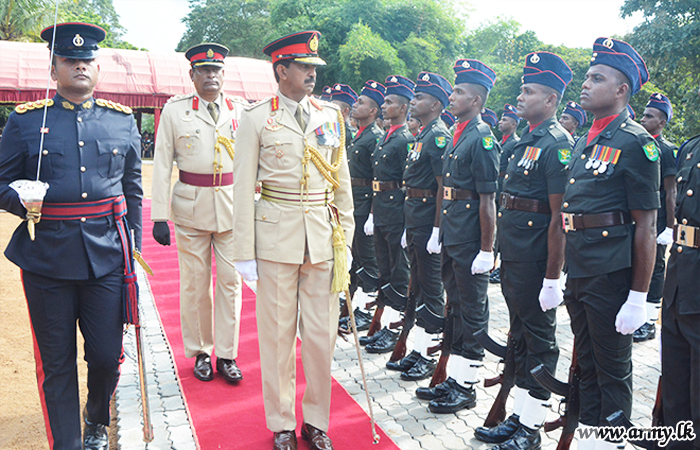 Major General Gunawardena Relinquishes as Commander, Security Forces - Wanni