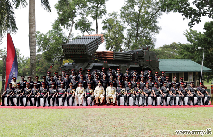 Sri Lanka Artillery Extends Greetings to Newly-Promoted Two Major Generals