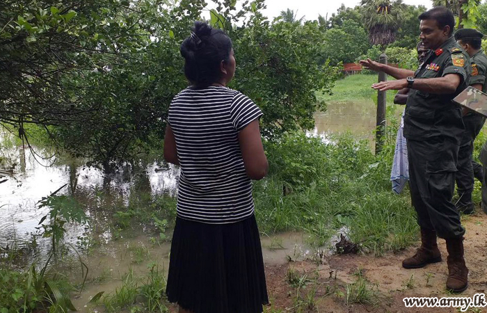 Kilinochchi Troops Alerted to Possible Flood Threats