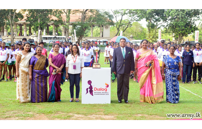 Army Chief Inaugurates Junior Tourney of National Netball Championship 2019 
