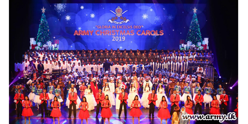 Nelum Pokuna Theatre Reverberated with Army Christmas Carols