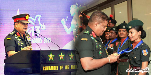 Commander Extends Mammoth Welcome for SAG Army Medalists at Army HQ