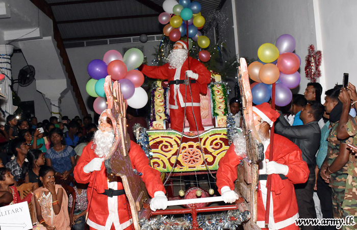 ‘Christmas Carols’ of SFHQ & 57 Div Attracts Kilinochchi Youths
