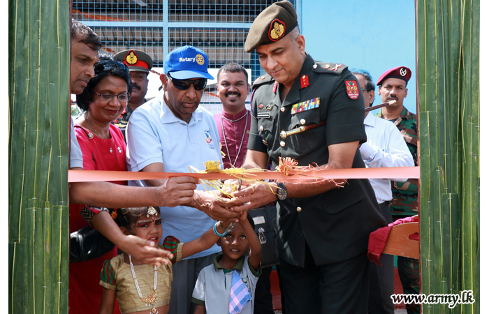 பூம்புகார் முன்பள்ளி சிறார்களுக்கு விளையாட்டு பூங்கா நிர்மானிப்பு