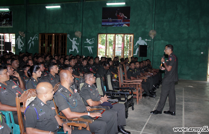 ‘Blissful Army Life’ Lecture Sessions Go to Wanni HQ