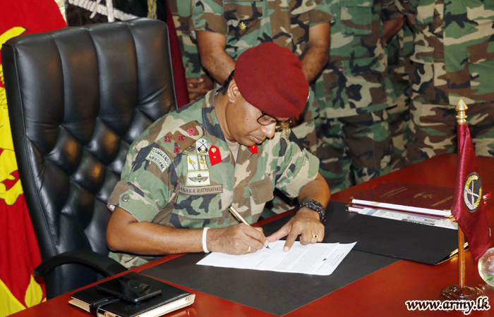 New Brigade Commander in Commando Regiment Assumes Office