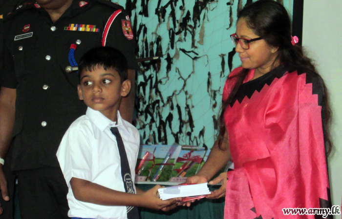 55 Division Distributes School Accessories Among Needy Students