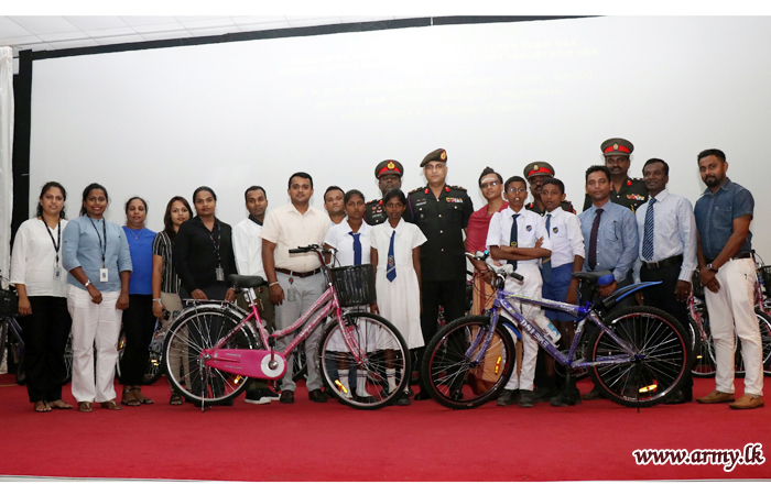 Donors Give Away 110 more Push Bicycles to Jaffna Students thru SFHQ-J
