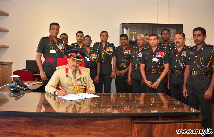 Brigadier Samarakoon, New DEME Assumes Office