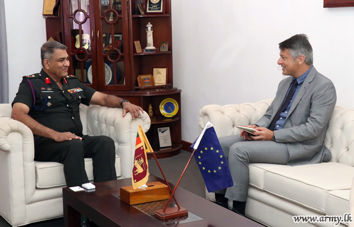 European Union Delegates Call on Jaffna Commander