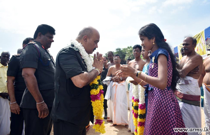 Mullaittivu & Kilinochchi Troops Support Conduct of Thaipongal Pooja